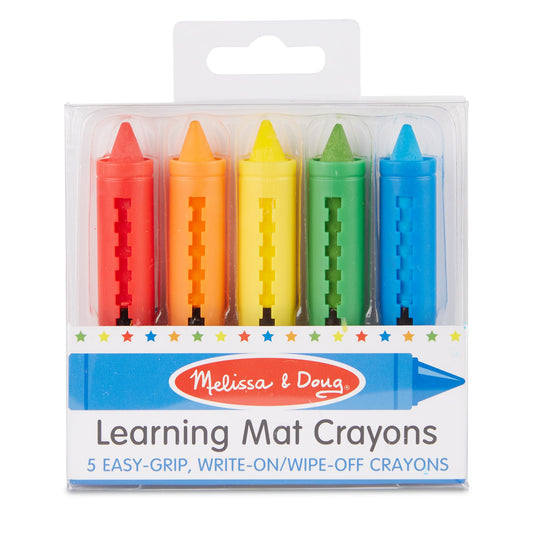 Melissa & Doug Learning Mat Crayons