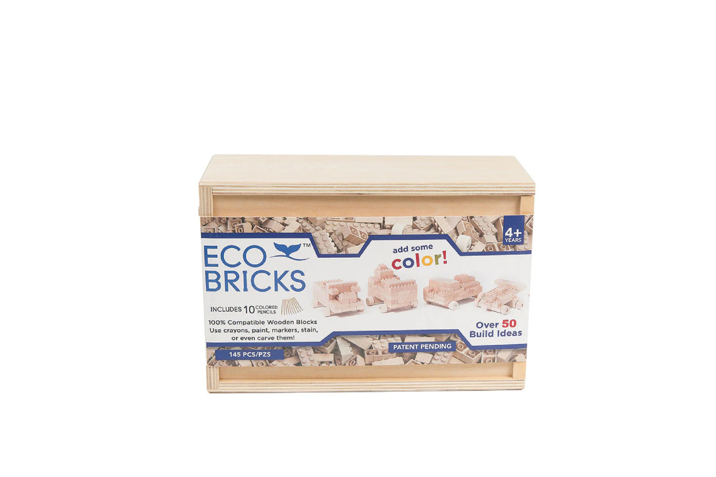 Once-Kids Eco-bricks Classic - 145 Piece Set