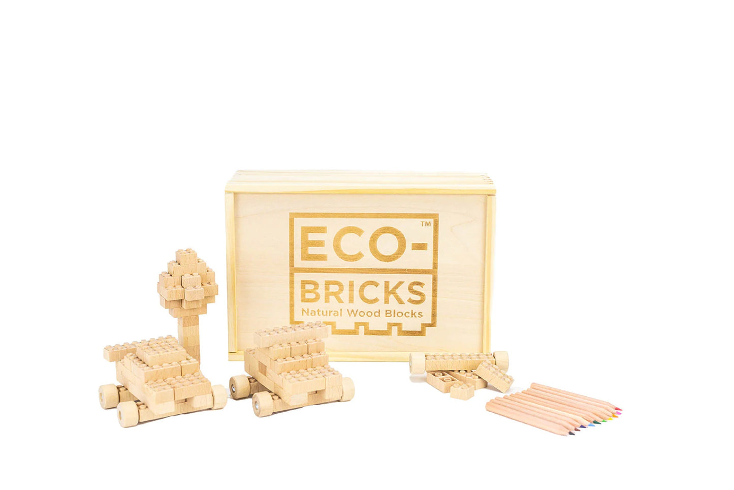 Once-Kids Eco-bricks Classic - 145 Piece Set