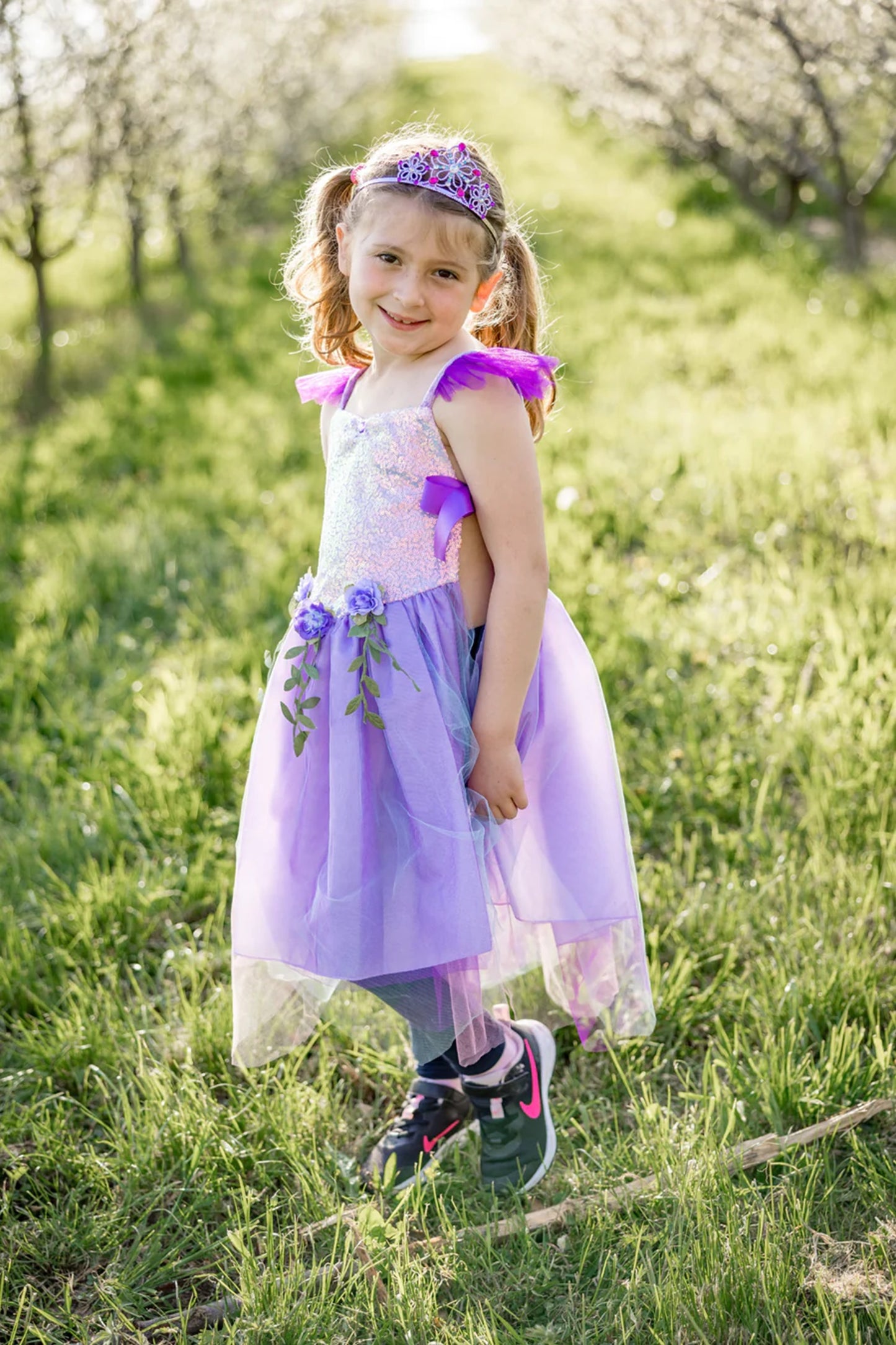 Great Pretenders Lilac Sequins Forest Fairy Tunic