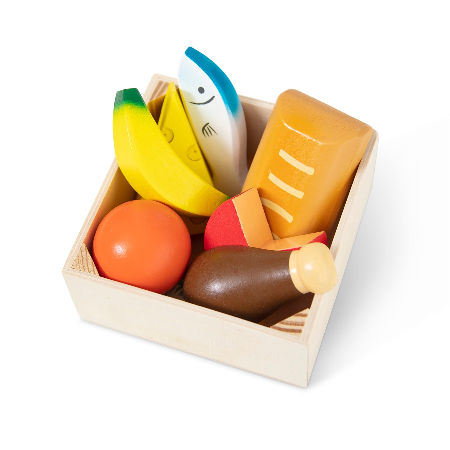 Melissa & Doug Food Groups Wooden Play Food