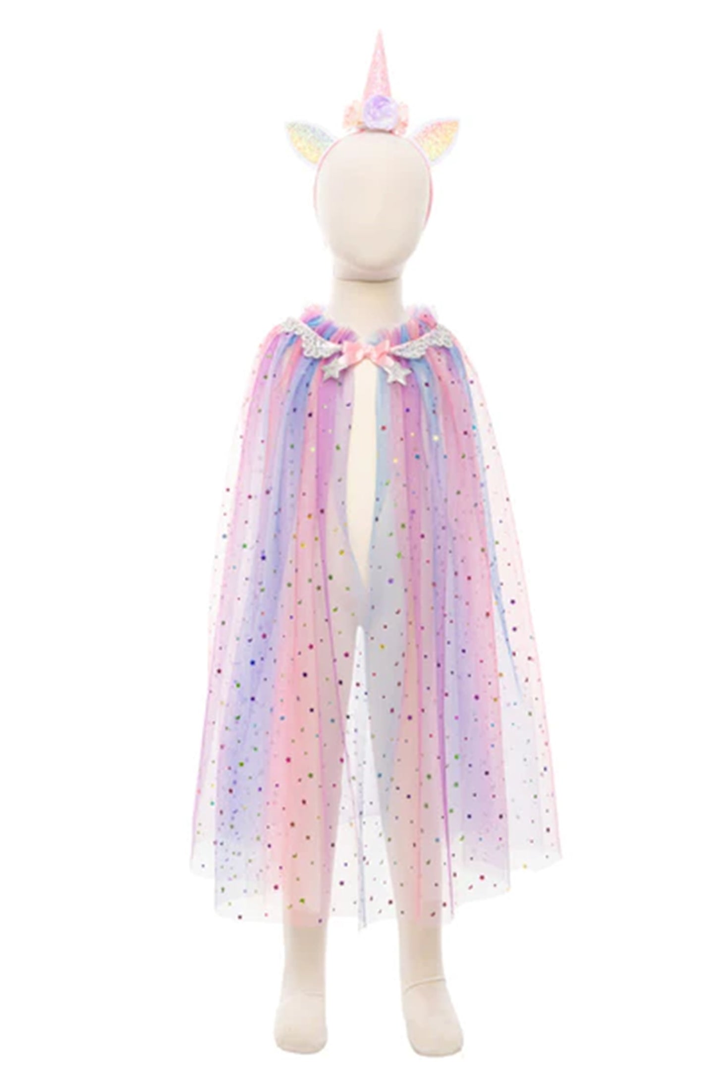 Great Pretenders Rainbow Unicorn Cape & Headband