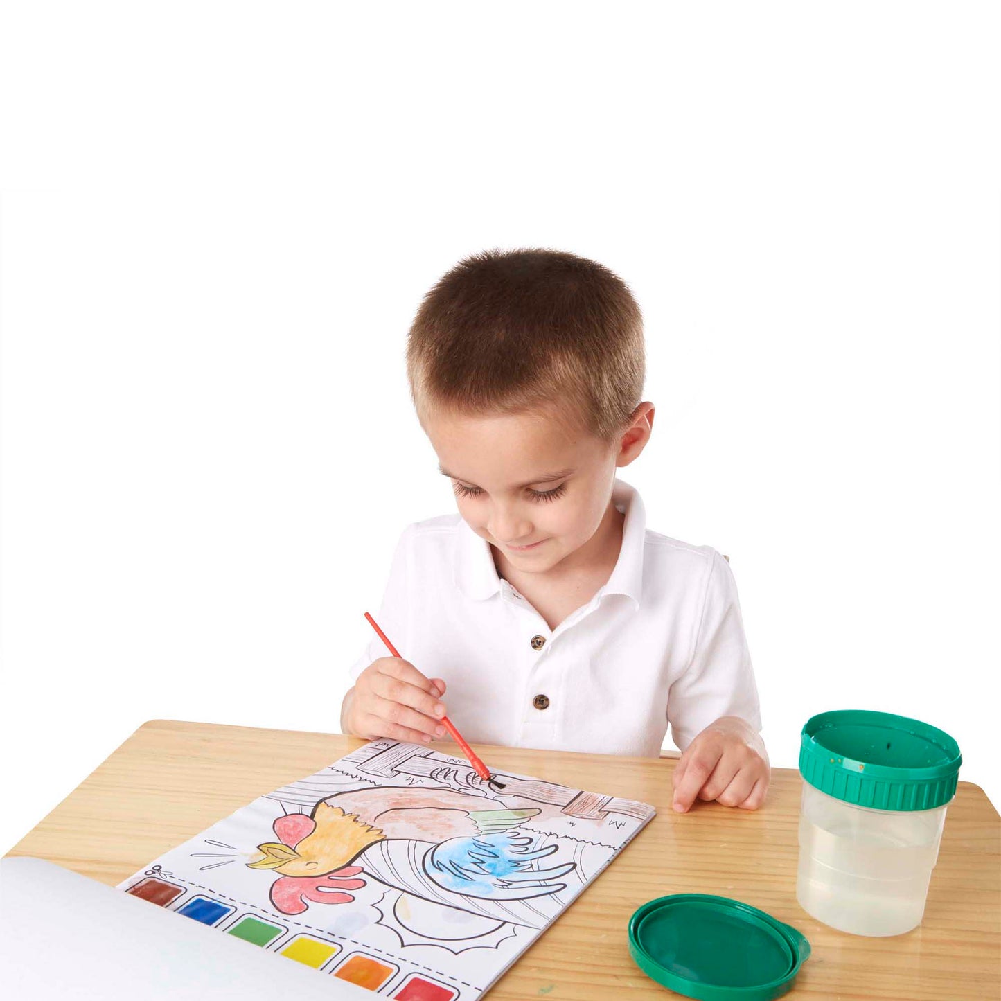 Melissa & Doug Farm Animals Paint With Water Kids' Art Pad