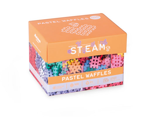 Marioinex Mini Waffle Pastels 500 Piece Set