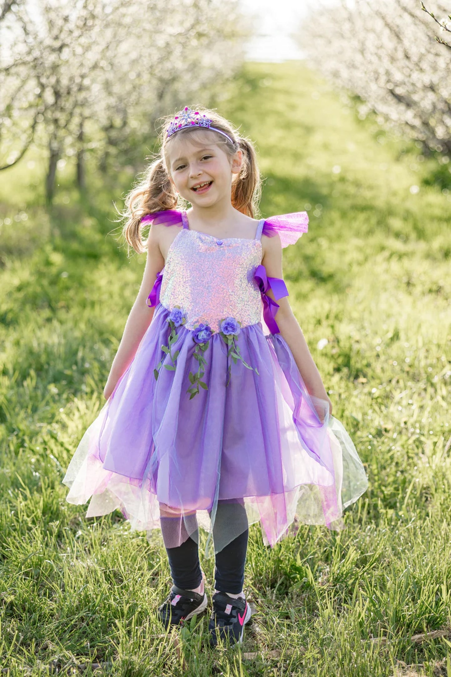 Great Pretenders Lilac Sequins Forest Fairy Tunic