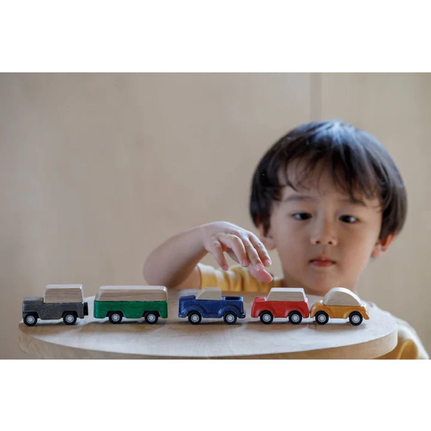 PlanToys Green Bus