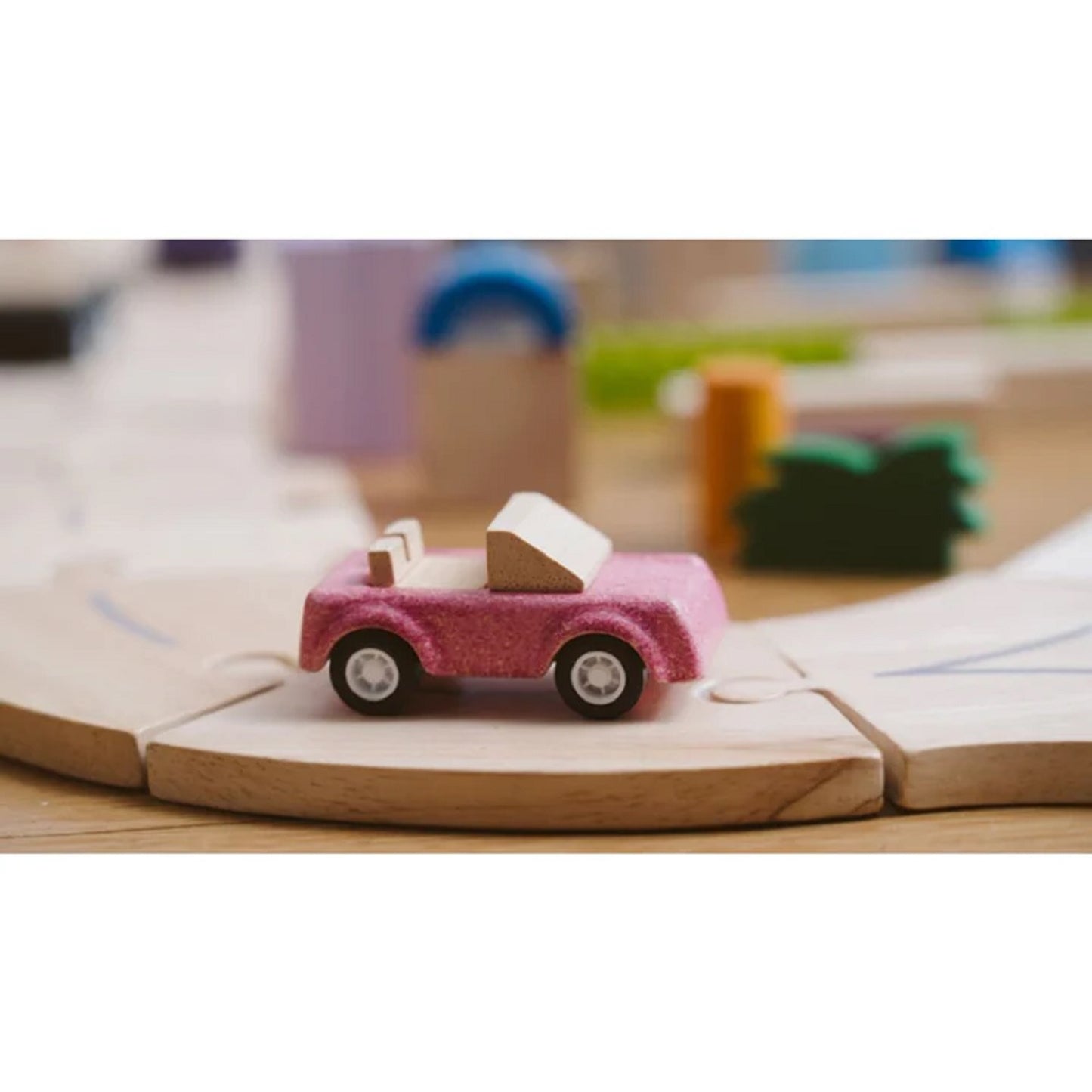 PlanToys Pink Sports Car