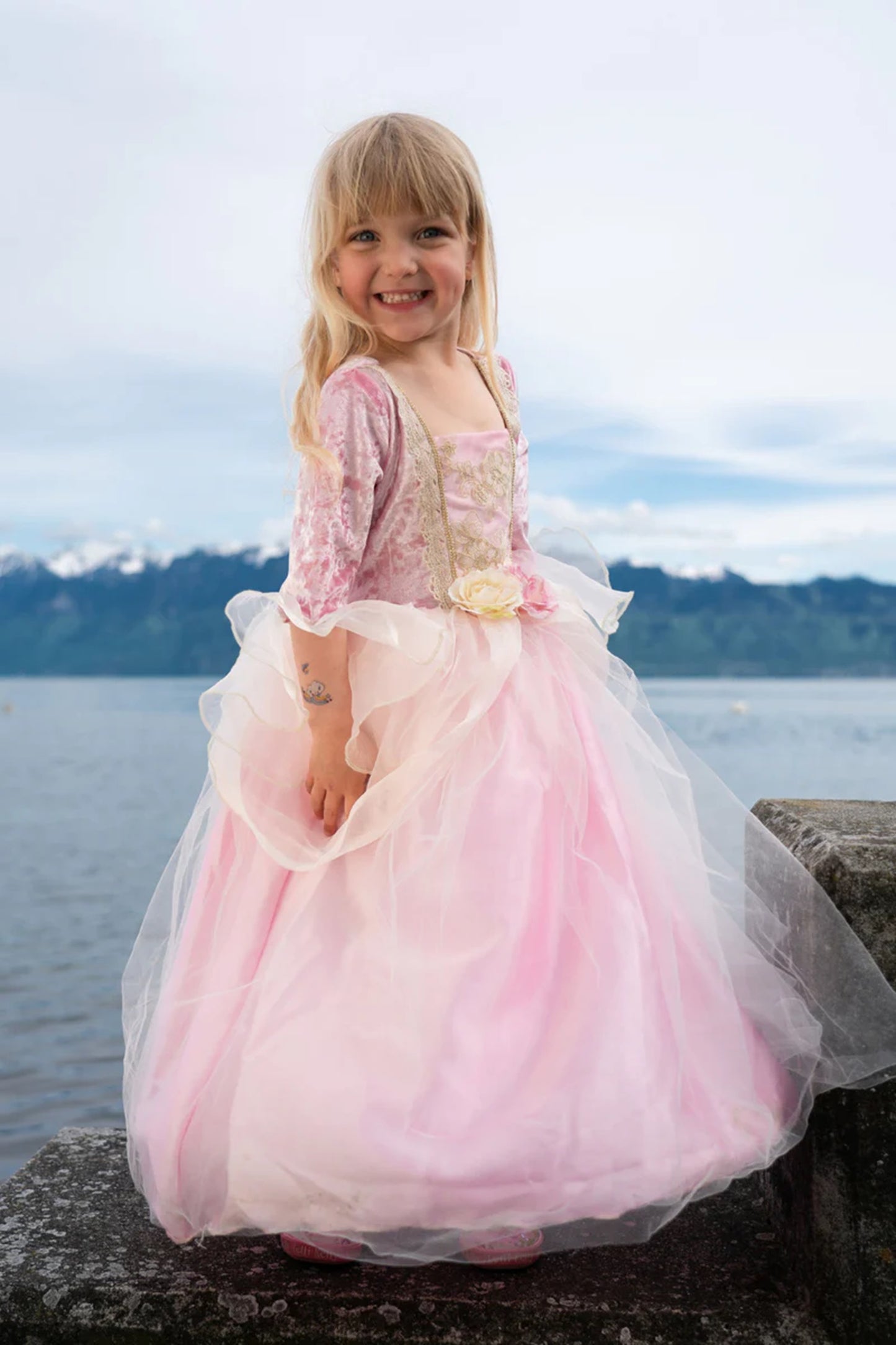 Great Pretenders Pink Rose Princess Dress