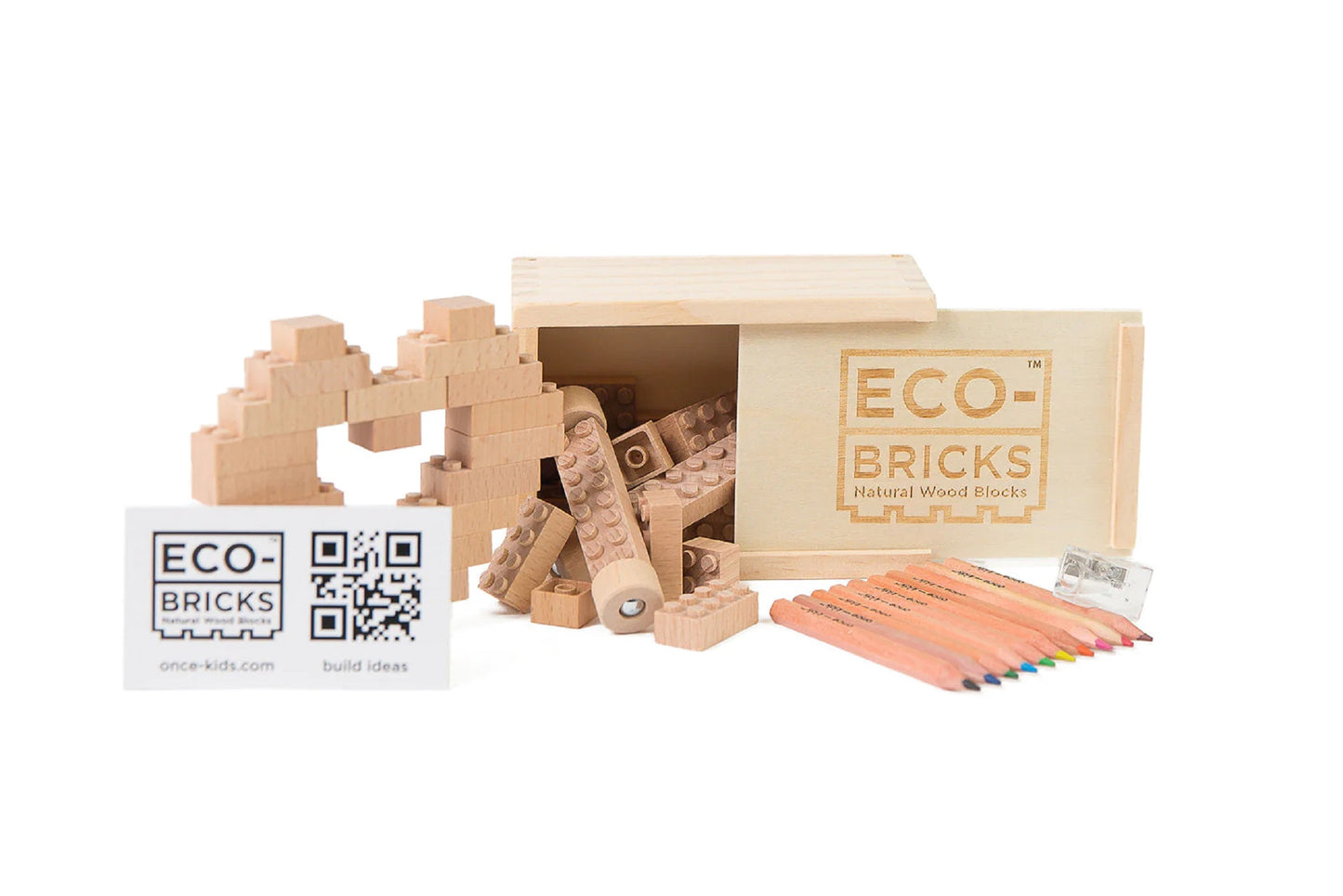 Once-Kids Eco-bricks Classic - 24 Piece Set