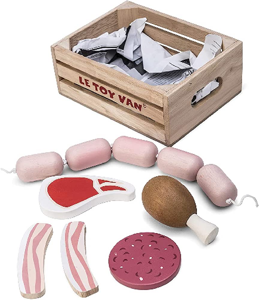 Le Toy Van Market Meat Crate