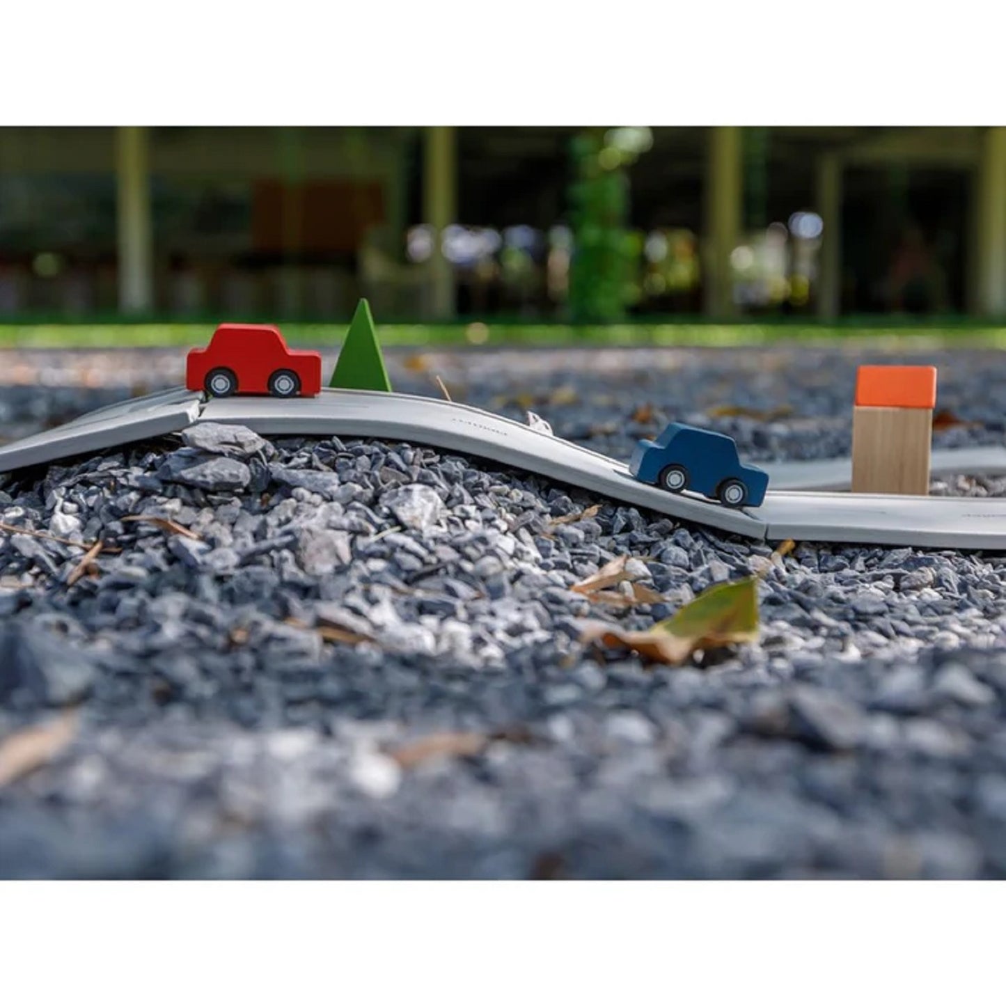 PlanToys Rubber Road & Rail Set - Small