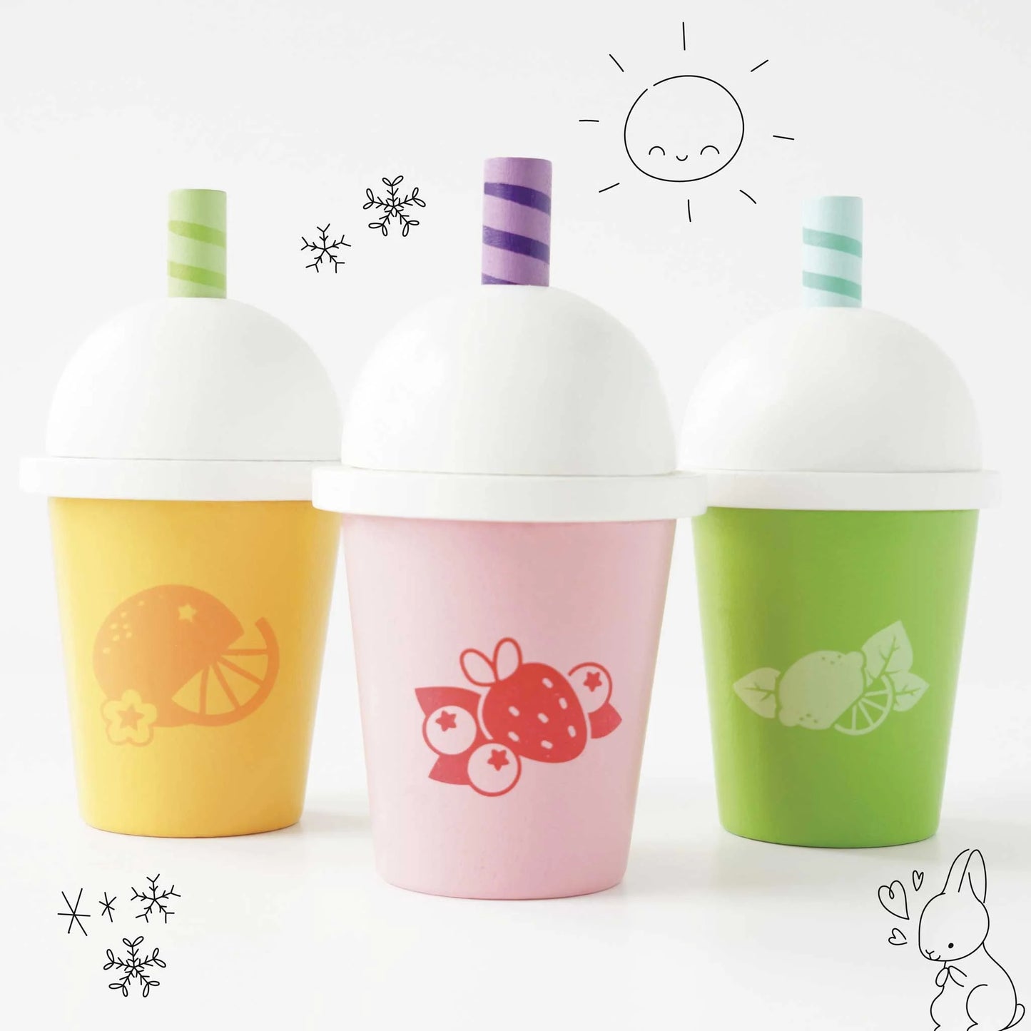 Le Toy Van Take Away Smoothie Trio