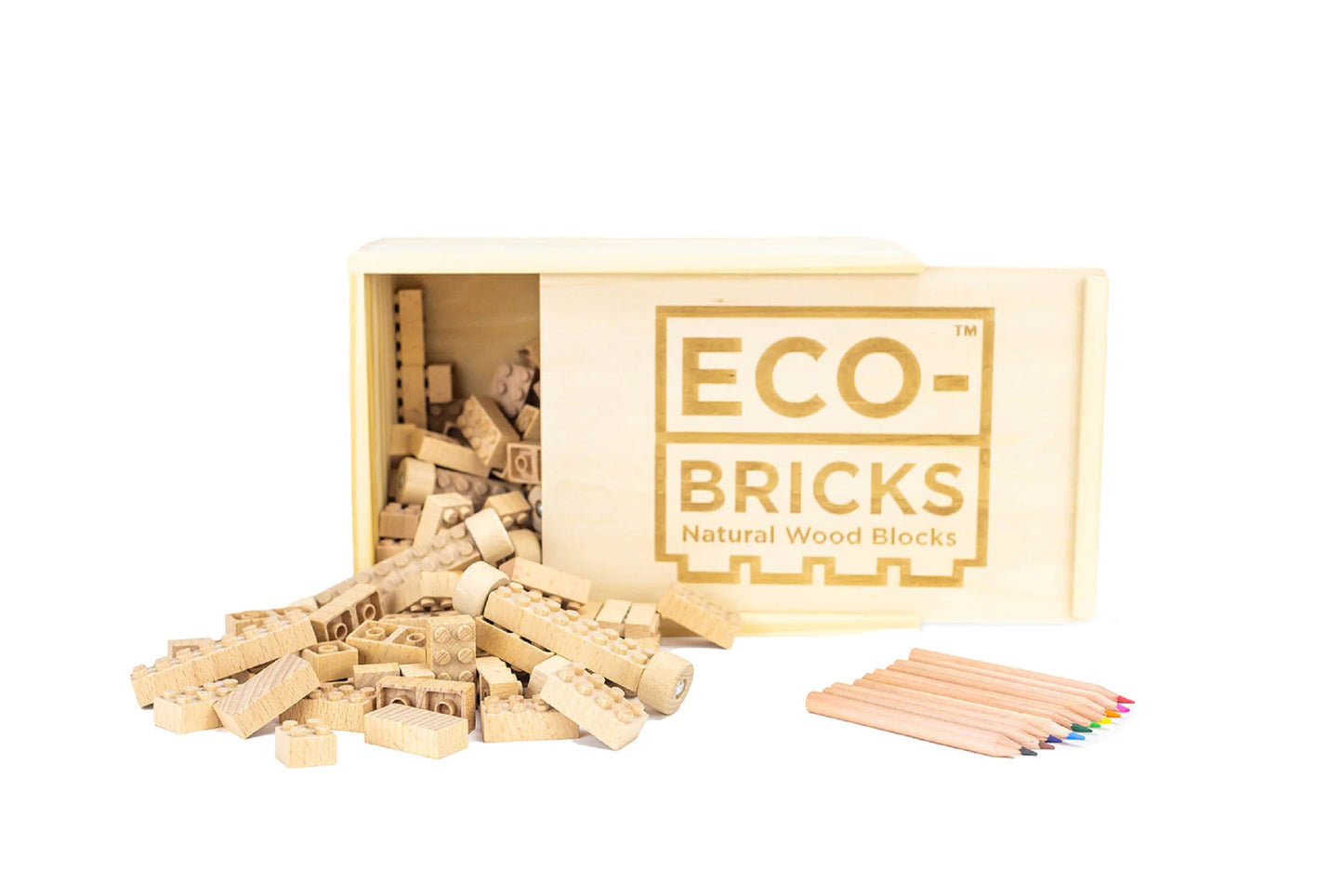 Once-Kids Eco-bricks Classic - 90 Piece Set