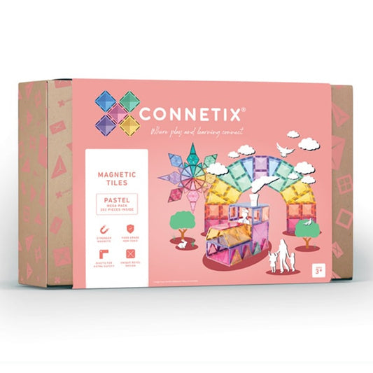 Connetix Pastel Mega Pack - 202 Piece Set