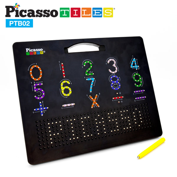 PicassoTiles 2in1 Drawing Board Letters/Numbers