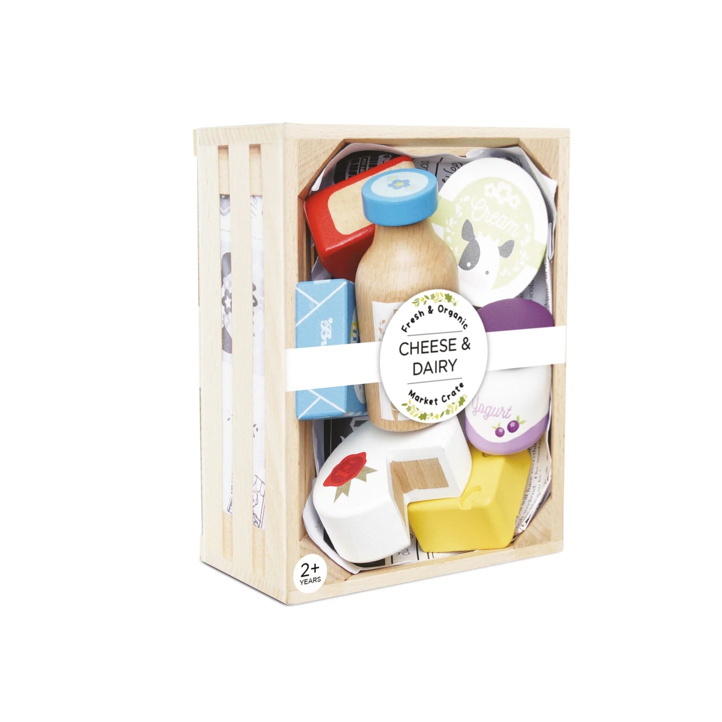 Le Toy Van Cheese & Dairy Crate