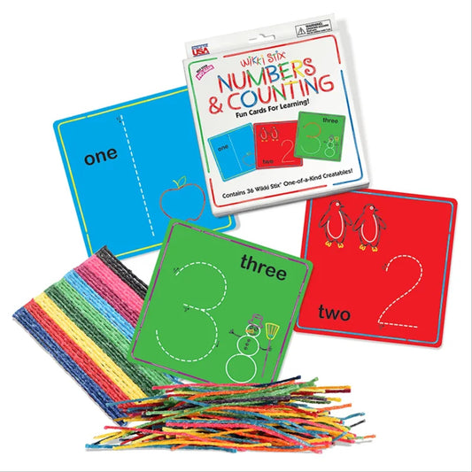 Wikki Stix Numbers & Counting Cards