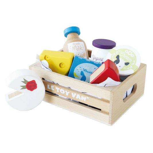 Le Toy Van Cheese & Dairy Crate