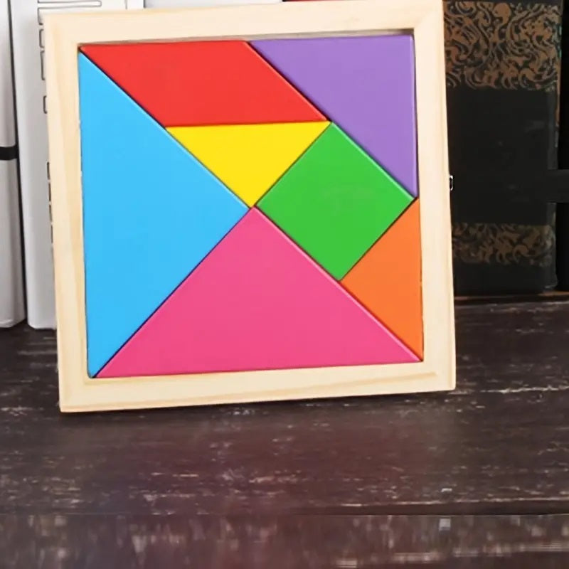 Colorful Wooden Puzzle