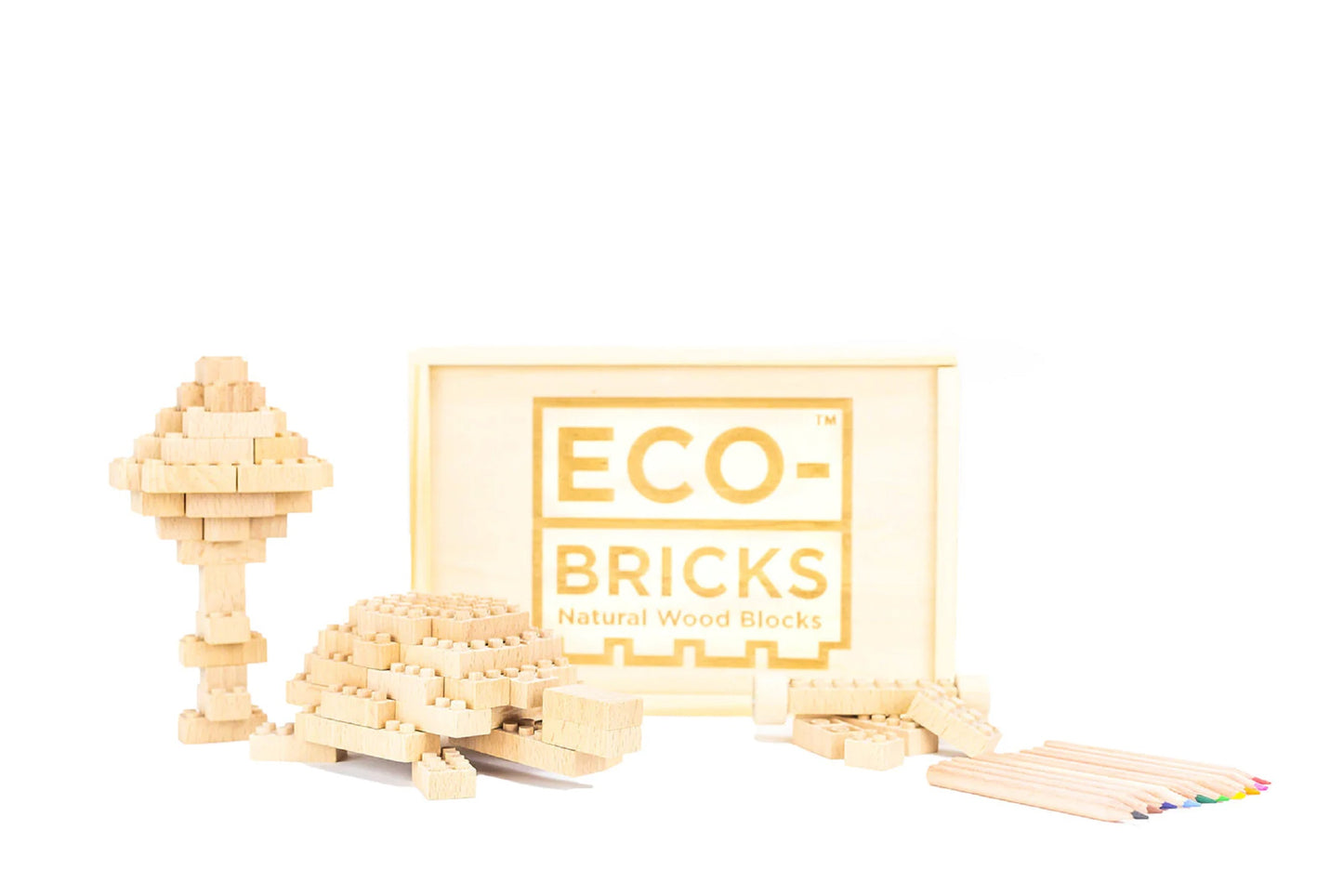 Once-Kids Eco-bricks Classic - 90 Piece Set