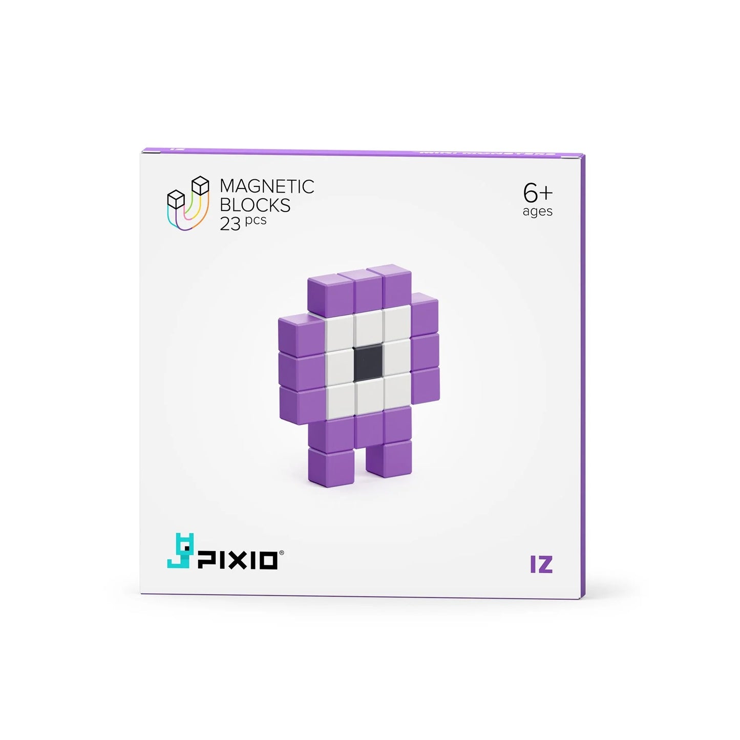 PIXIO Mini Monster Iz 23 Magnetic Blocks in 3 Colors