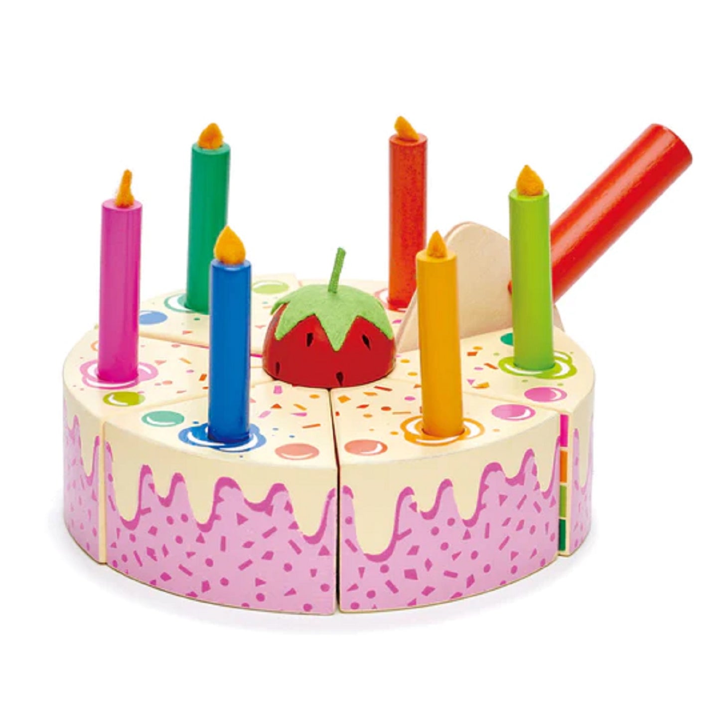 Tender Leaf Rainbow Birthday Cake