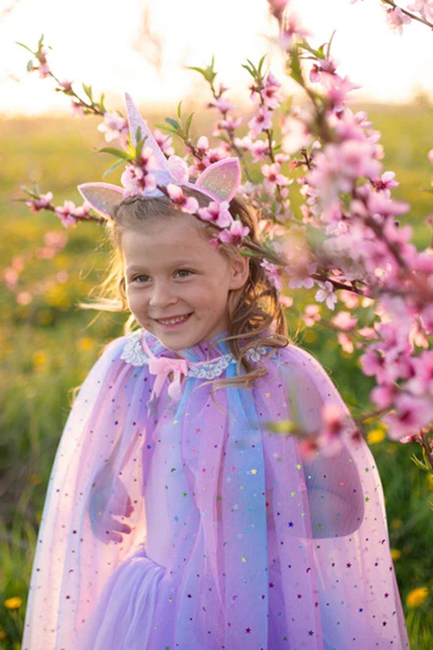 Great Pretenders Rainbow Unicorn Cape & Headband